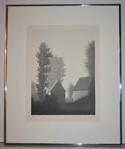 Litografía original firmada por la mañana del artista estadounidense Robert Kipniss - Imagen 1 de 7
