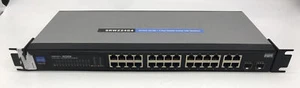 Cisco Linksys SRW224G4 V1.1 - 24x 10/100 + 4 Port Gigabit Switch Webview - Picture 1 of 5