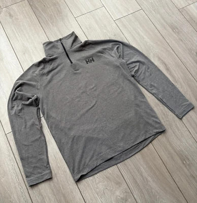 Helly Hansen Grey Half-Zip - Men's Verglas Half-Zip Midlayer - Image 1 of 4