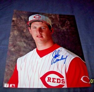 Baseball Cincinnati Reds John Smiley Autographed 8x10 Picture