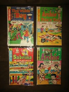 Archie Comics Vintage set of 4.  1975:Oct # 28/ 99 and 1974: sept #29/88 used - Picture 1 of 2