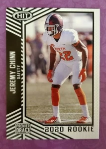 2020 Sage Hit #71 Jeremy Chinn RC Carolina Panthers Football Card - PC Quality - Picture 1 of 2