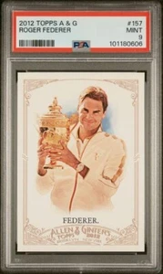 Roger Federer {GOAT} #157 2012 Topps Allen & Ginter's - PSA 9 - Picture 1 of 2