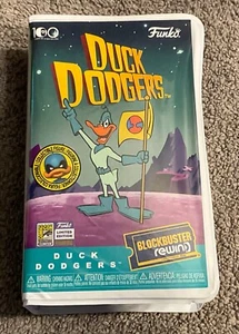 Funko DUCK DODGERS SDCC Exclusive 2023 Rewind Vinyl Figure common CON STICKER - Picture 1 of 7