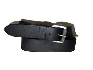 TIMBERLAND Men's Size 38 Black Genuine Leather 1.5-inch Width Work Casual Belt