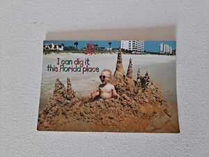 I Can Dig It Florida Beach postcard - Picture 1 of 3