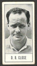 CRICKET TRADE CARD Barratt & Co 1956 Test Cricketeers Series A D B CLOSE