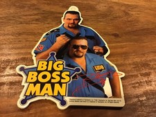 Big Boss Man 1991 WWF WWE Magnet Titan Sports