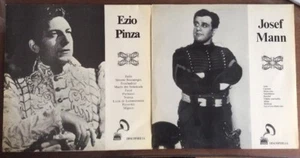 Ezio Pinza / Josef Mann - vintage OPERA 2LP vinyl lot German Import DISCOPHILIA  - Imagen 1 de 2