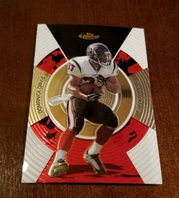 2005 Topps Finest Football #39 Domanick Davis Houston Texans Card - Image 1 of 2