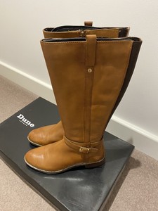 dune long brown boots