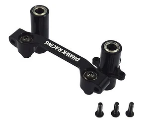 Aluminum Steering Bellcrank Conversion Kit Black For Team Associated B64 B64D - Picture 1 of 9
