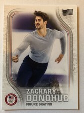 2018 Topps U.S. Olympic Team Zachary Donohue Flag Card #US-24 Skating 82/99