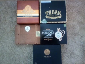 Lote de 5 cajas de cigarros - ¡¡Vacías!! Formas y tamaños surtidos-2 - Imagen 1 de 5