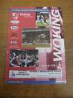 08/04/1997 Woking v Bromsgrove Rovers  (Creased)