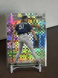 2022 Topps Stadium Club Chrome Xfractor Randy Johnson #254 Seattle Mariners - Picture 1 of 2