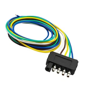 Trailer Light Plug Wiring Harness Connector with - Picture 1 of 7