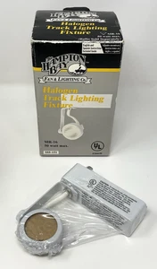 Hampton Bay Halogen Track Lighting Fixtures MR-16 | 50w max | 555-151 White NEW! - Picture 1 of 6