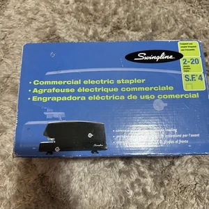 New Swingline Model 67 Commercial Electric Stapler #06702 Black NOS 20 Sheet - Picture 1 of 11