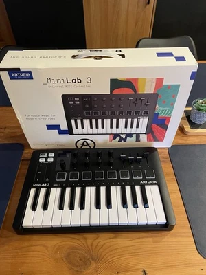 Arturia MiniLab 3 Black Edition - Image 1 of 4