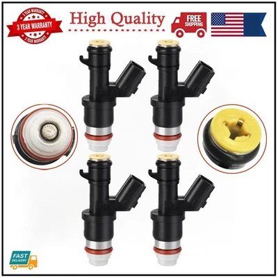 For Acura 2013 2014 2015 ILX & 2009-2014 TSX 2.4L 4PCS Fuel Injector 16450R40Y01 - Image 1 of 4