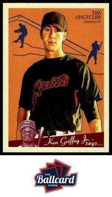 2008 Upper Deck Goudey #159 Tim Lincecum - Image 1 of 2