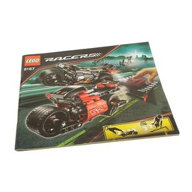 1x Lego Building Instructions Power Racers Jump Riders Motorcycles Motorbike 8167