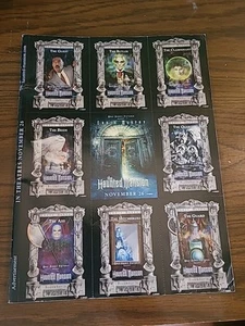 The Haunted Mansion Uncut Trading Cards Print Ad 8x11 2003 Promo Wall - Picture 1 of 1