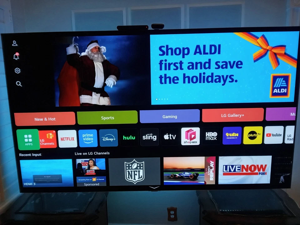 Smart TV LG OLED Evo G2 Series 83 Alexa embutida 4k (3840 x 2160), 120Hz  - Imagem 1 de 4