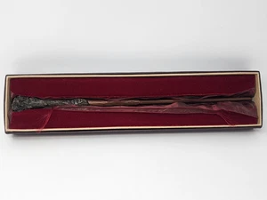 Harry Potter Replik Zauberstab mit Box - Resin & Holz Design - Sammler Display - Bild 1 von 16