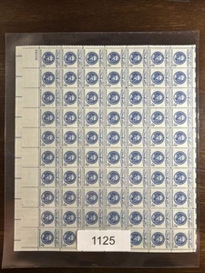 1125 US Mint Sheet, 4 Cent Jose San Martin South America, Mint NH - Picture 1 of 3