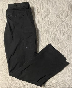 5.11 Tactical Series schwarze Hose mit mehreren Taschen TLBLIN-1893 Cargo Größe 36 x 34 - Bild 1 von 13