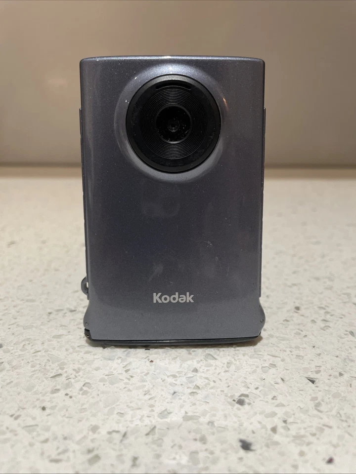 KODAK ZM1 Waterproof Pocket MINI Digital VIDEO CAMERA Camcorder Dark Gray - Image 1 of 4
