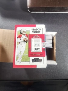 2021 Panini Contenders Football Set 1-100 - Picture 1 of 3