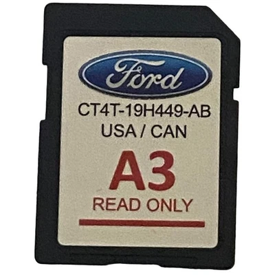 Ford A3 Lincoln Memory SD Card Navigation Map Chip Part Number CT4T-19H449-AB - Image 1 of 4