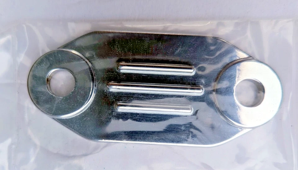 BOMBA DE COMBUSTIBLE CROMADA OLDSMOBILE 307,330,350,403 Y 400,425,455 BLOQUE APAGADO PLACA Foto 1 de 1