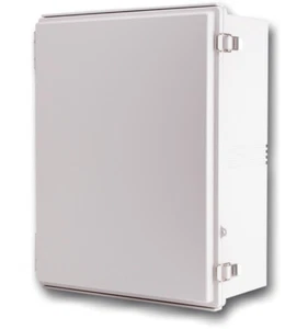 Boxco BC-AGP-405020 Grey Enclosure 40x50x20cm 15.75" x 19.69" x 7.87" ABS Hinge - Picture 1 of 8