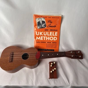 ROY SMECK UKE Vtg UKELELE by HARMONY CO. CHICAGO Mahogany Islander Chord Master - Picture 1 of 19