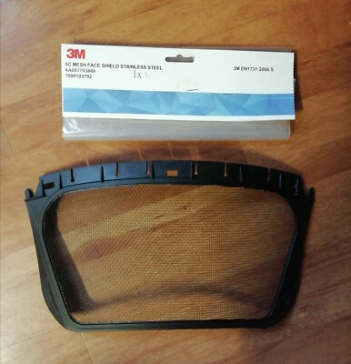 3M Peltor Ersatz- Netzvisier 5C Edelstahl Visier Ersatzvisier Forsthelm Helm - Bild 1 von 2