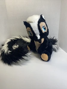 Disney Parks Bambi Flower the Skunk Plush Stuffed Animal 42" Tail READ BELOW - Picture 1 of 8