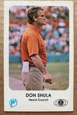 1981 Miami Dolphins Police DON SHULA #16 Coach - RARE CARD!! Hard to Find