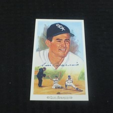 Luis Aparicio White Sox Autograph Perez Steele Celebration Postcard
