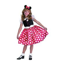 Disney Classics Minnie Mouse Dress 4t to 6x Halloween Costume Adorable