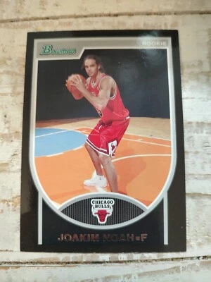 Баскетбольная карточка 2007–08 Bowman Chicago Bulls No116 Joakim Noah RC /2999 - Изображение 1 из 2