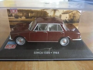 Ixo Simca 1500 196 1/43 Scale - in Display Case Box - Picture 1 of 2