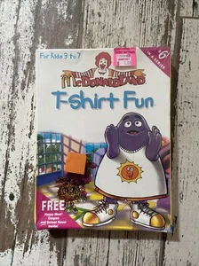Vintage McDonaldland T-Shirt Fun- Big Box Edition #6 (PC, 1997, Expert Software) - Picture 1 of 3