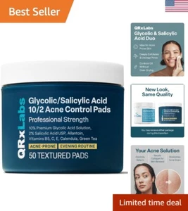 Vitamin-Infused Acne Control Pads with Glycolic and Salicylic - 50 Count - Picture 1 of 11