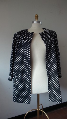 SAINT LAURENT (YSL) Cappotto a pois vintage YSL Yves Saint Laurent