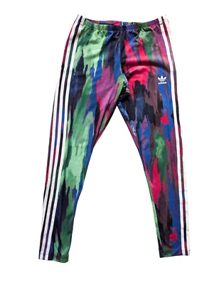 Adidas X Pharrell Williams Leggings Womens Size 10 Bottoms Multicoloured A03166 - Image 1 of 4
