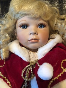 Contemporary Porcelain Victorian Dolls 